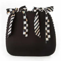 Pillows, Throws, & Cushions|MacKenzie-Childs Courtly Check Chair Cushion