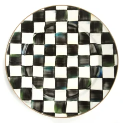 Dinnerware & Flatware|MacKenzie-Childs Courtly Check Charger/Plate