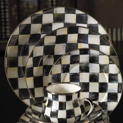 Dinnerware & Flatware|MacKenzie-Childs Courtly Check Charger/Plate