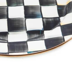 Dinnerware & Flatware|MacKenzie-Childs Courtly Check Charger/Plate