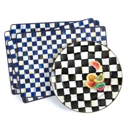 Dinnerware & Flatware|MacKenzie-Childs Courtly Check Charger/Plate