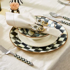 Dinnerware & Flatware|MacKenzie-Childs Courtly Check Charger/Plate