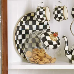 Dinnerware & Flatware|MacKenzie-Childs Courtly Check Charger/Plate
