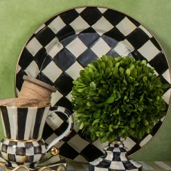 Dinnerware & Flatware|MacKenzie-Childs Courtly Check Charger/Plate
