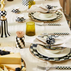 Dinnerware & Flatware|MacKenzie-Childs Courtly Check Charger/Plate