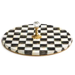 Serveware|MacKenzie-Childs Courtly Check Cheese Course
