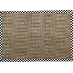 Rugs|MacKenzie-Childs Courtly Check Chunky Sisal Rug 6' x 9' Rug