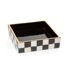Bar Entertaining|Serveware|MacKenzie-Childs Courtly Check Cocktail Napkin Holder
