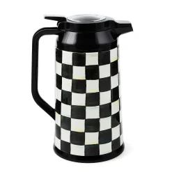 The Coffee Shop|Fall Entertaining|MacKenzie-Childs Courtly Check Coffee Carafe
