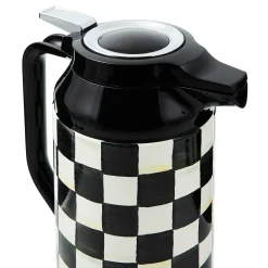 The Coffee Shop|Fall Entertaining|MacKenzie-Childs Courtly Check Coffee Carafe