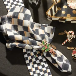 Fall Entertaining|Kitchen & Table Linens|MacKenzie-Childs Courtly Check Cotton Napkin