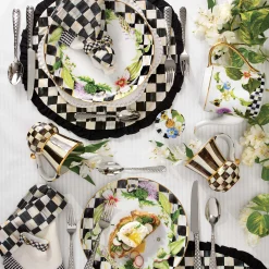 Fall Entertaining|Kitchen & Table Linens|MacKenzie-Childs Courtly Check Cotton Napkin