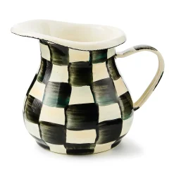 The Coffee Shop|Serveware|MacKenzie-Childs Courtly Check Creamer