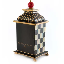 Room Accents|MacKenzie-Childs Courtly Check Desk Clock