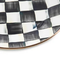 Dinnerware & Flatware|MacKenzie-Childs Courtly Check Dinner Plate