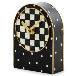 Room Accents|MacKenzie-Childs Courtly Check Dot Clock