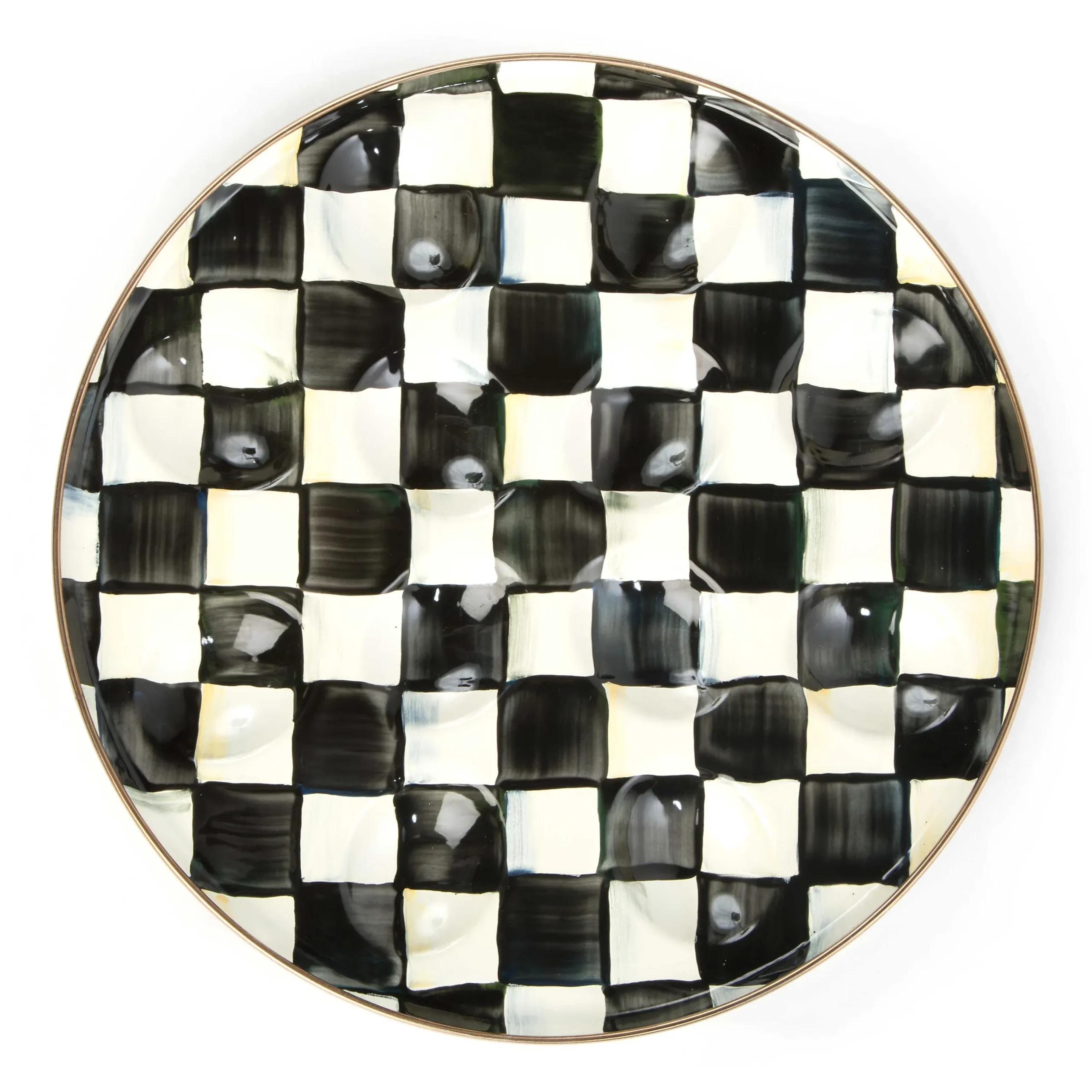 Easter|Spring|MacKenzie-Childs Courtly Check Egg Plate