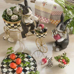 Easter|Spring|MacKenzie-Childs Courtly Check Egg Plate