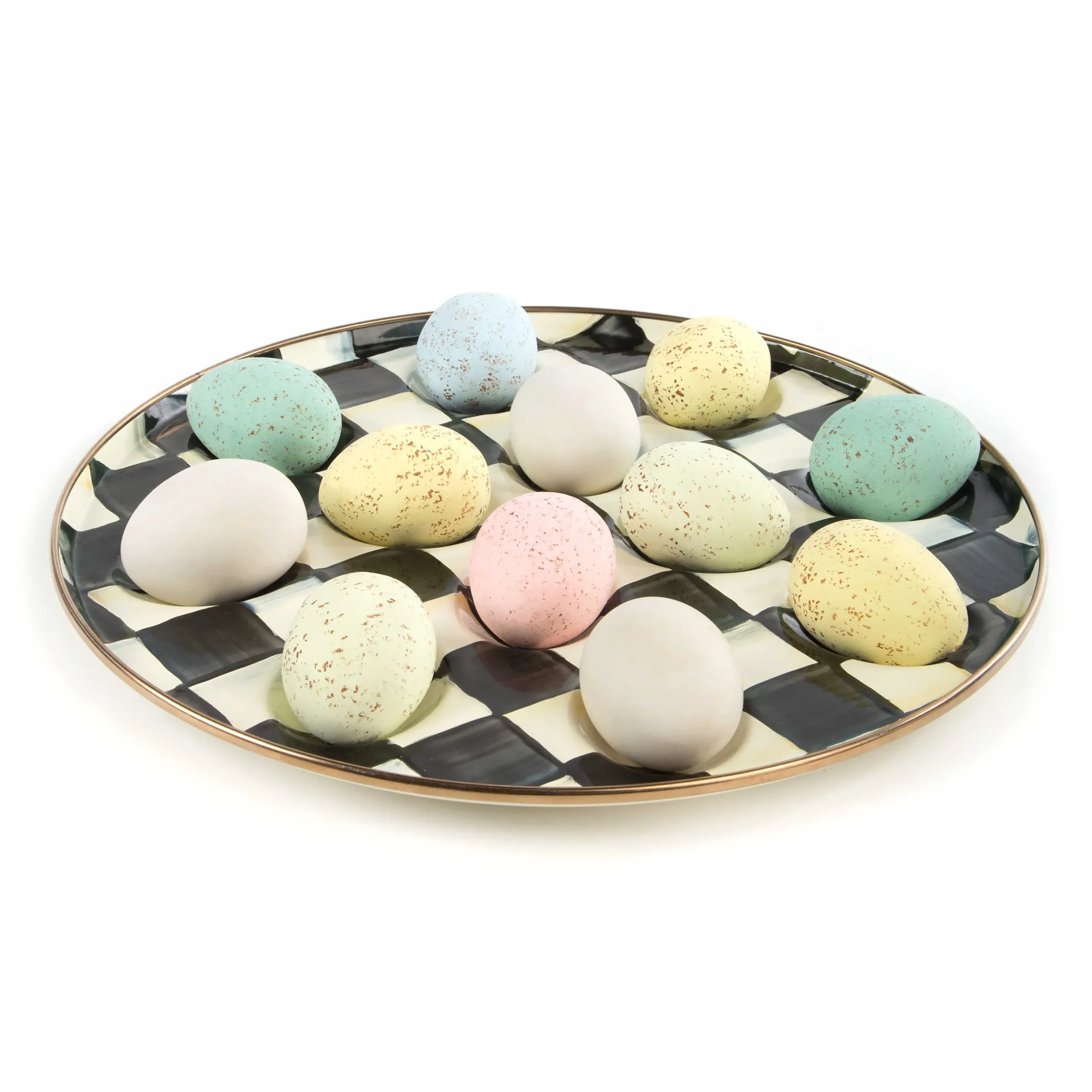 Easter|Spring|MacKenzie-Childs Courtly Check Egg Plate