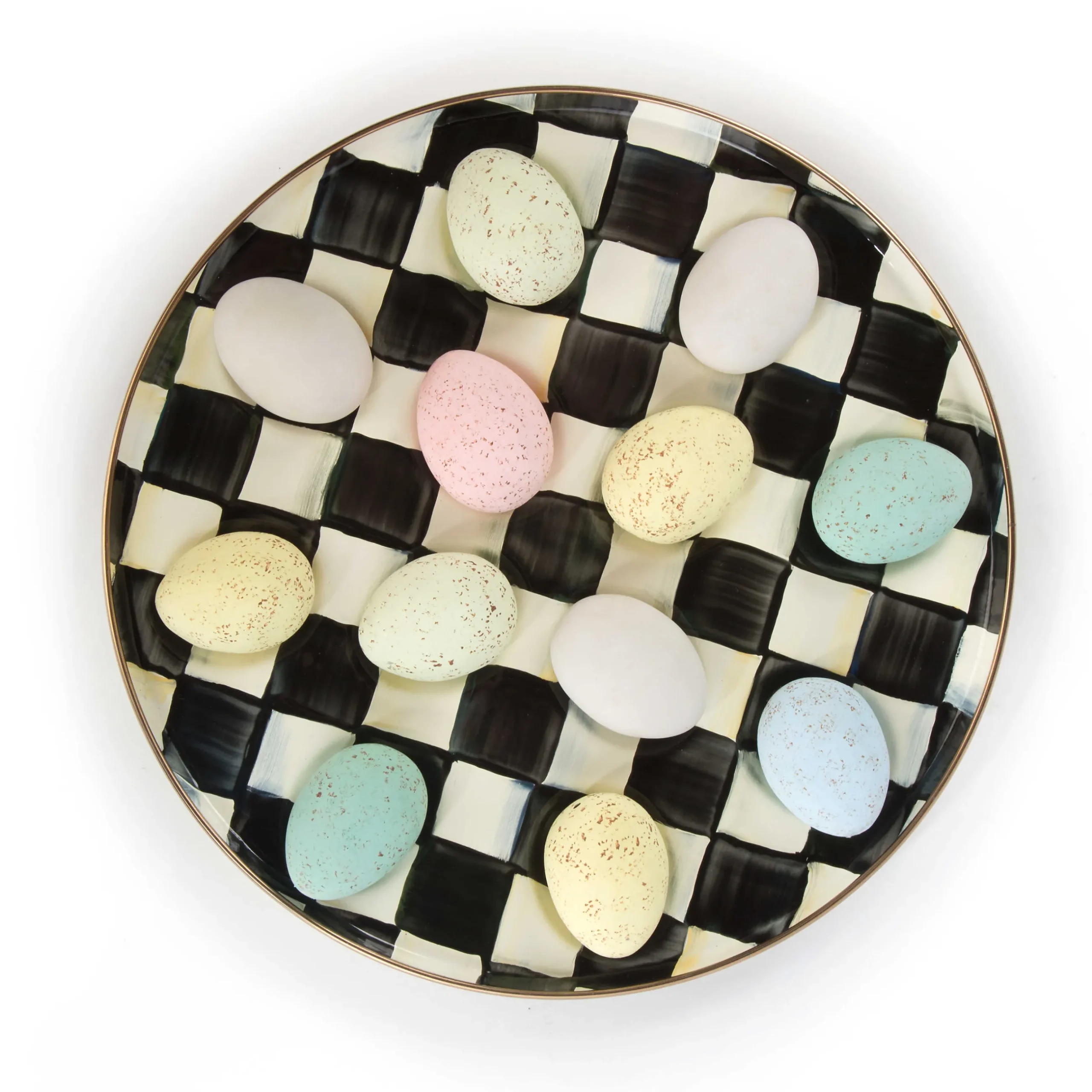 Easter|Spring|MacKenzie-Childs Courtly Check Egg Plate