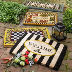 Outdoor|Rugs|MacKenzie-Childs Courtly Check Entrance Mat