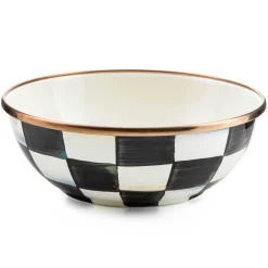 Bar Entertaining|Dinnerware & Flatware|MacKenzie-Childs Courtly Check Everyday Bowl