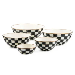Bar Entertaining|Dinnerware & Flatware|MacKenzie-Childs Courtly Check Everyday Bowl