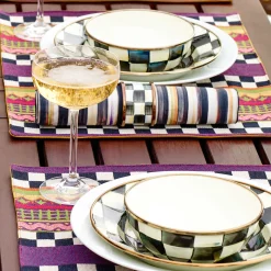 Bar Entertaining|Dinnerware & Flatware|MacKenzie-Childs Courtly Check Everyday Bowl