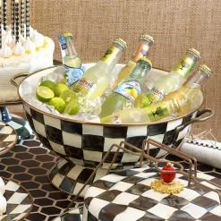 Bar Entertaining|Serveware|MacKenzie-Childs Courtly Check Everything Bowl