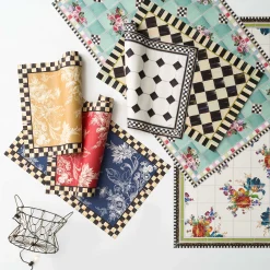 Rugs|MacKenzie-Childs Courtly Check Floor Mat - 2' x 3'