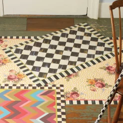 Rugs|MacKenzie-Childs Courtly Check Floor Mat - 2' x 3'