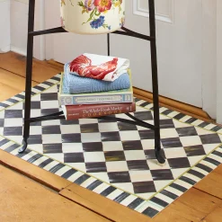 Rugs|MacKenzie-Childs Courtly Check Floor Mat - 2' x 3'