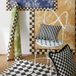 Rugs|MacKenzie-Childs Courtly Check Floor Mat - 2' x 3'