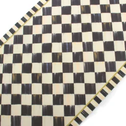 Rugs|MacKenzie-Childs Courtly Check Floor Mat - 2'6 x 8' Runner