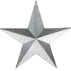Spring|Outdoor|MacKenzie-Childs Courtly Check Galvanized Barn Star Wall Decor