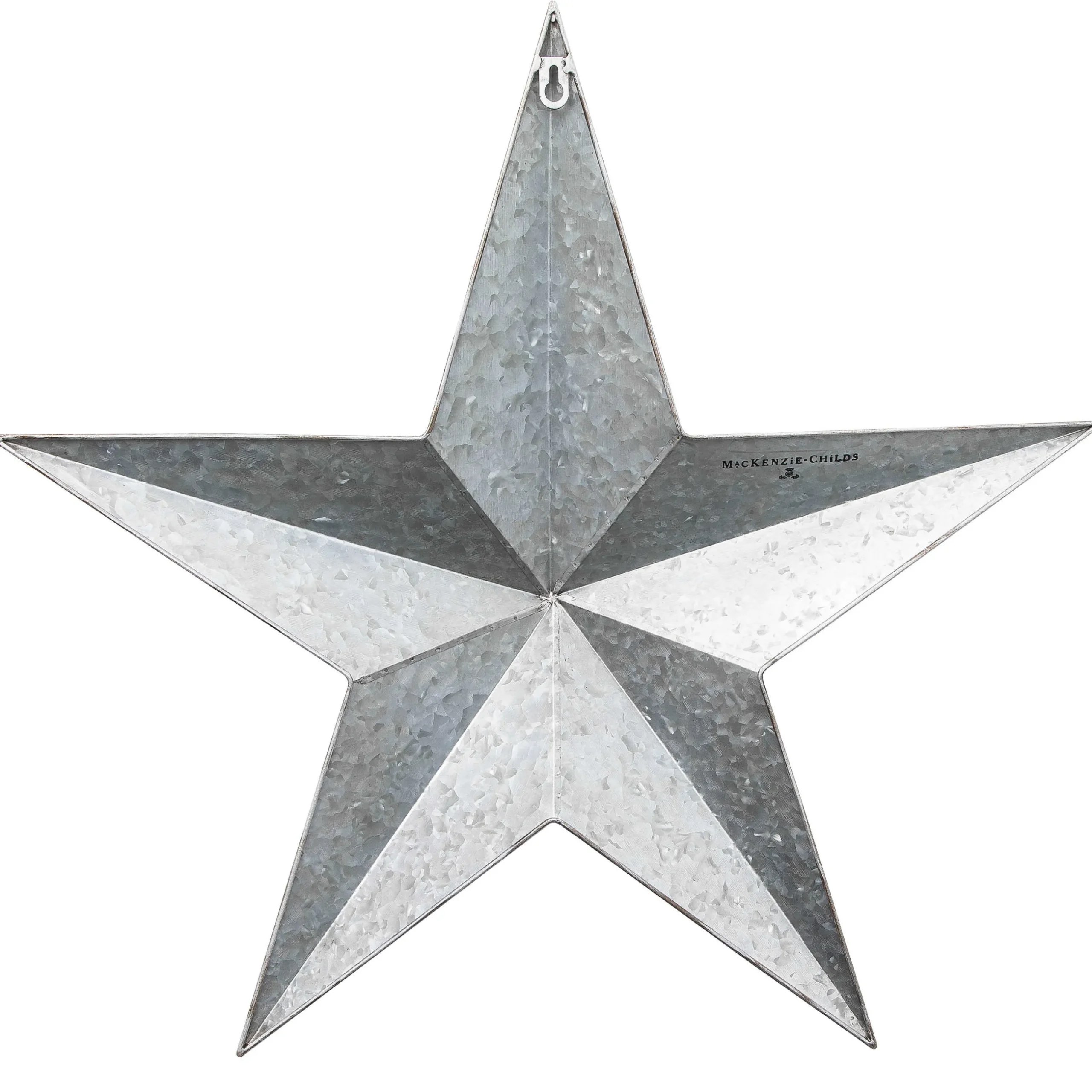 Spring|Outdoor|MacKenzie-Childs Courtly Check Galvanized Barn Star Wall Decor