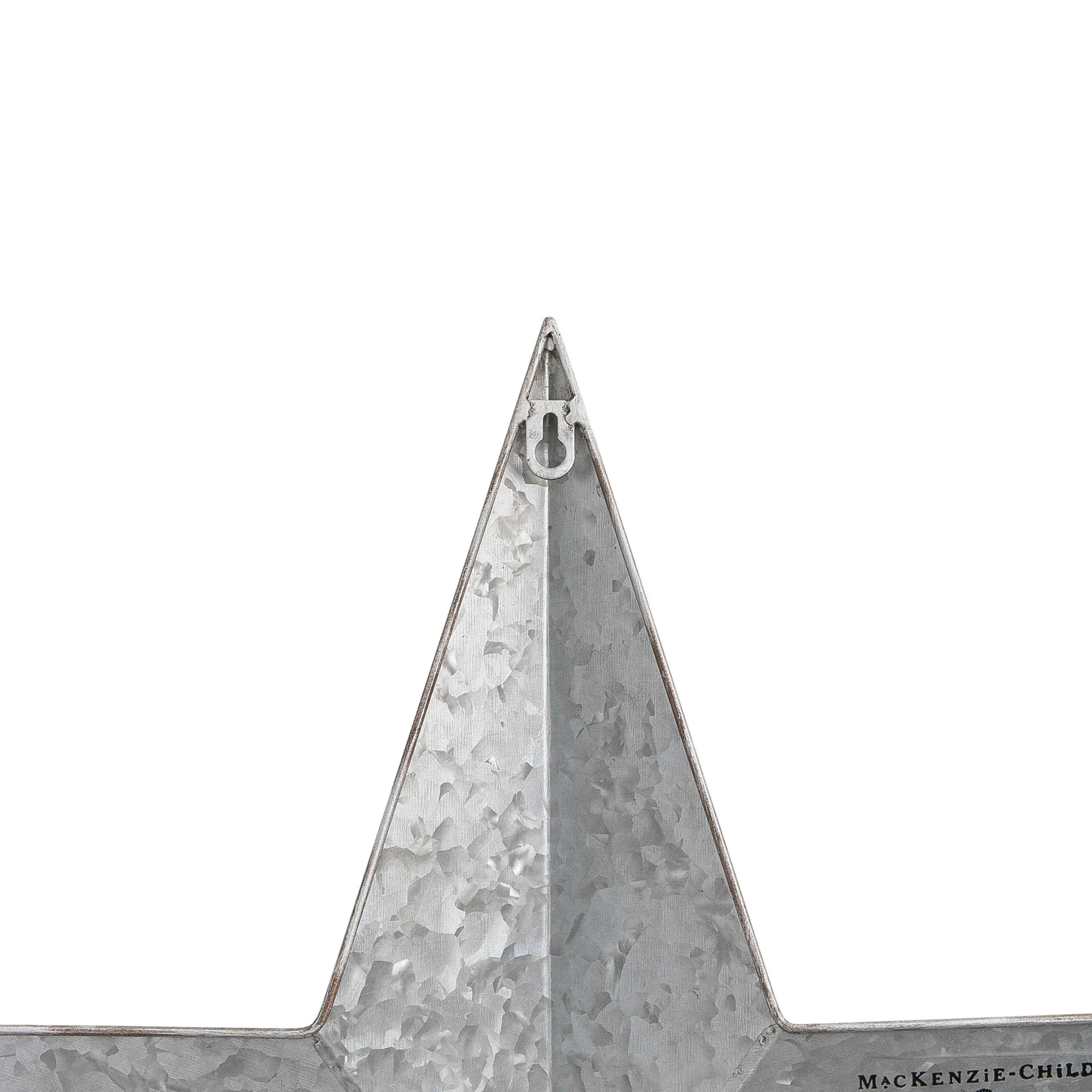 Spring|Outdoor|MacKenzie-Childs Courtly Check Galvanized Barn Star Wall Decor