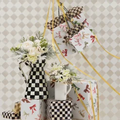Holiday|Finishing Touches|MacKenzie-Childs Courtly Check Gift Wrap, Set of 2