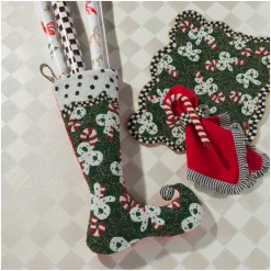 Holiday|Finishing Touches|MacKenzie-Childs Courtly Check Gift Wrap, Set of 2