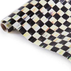 Holiday|Finishing Touches|MacKenzie-Childs Courtly Check Gift Wrap, Set of 2