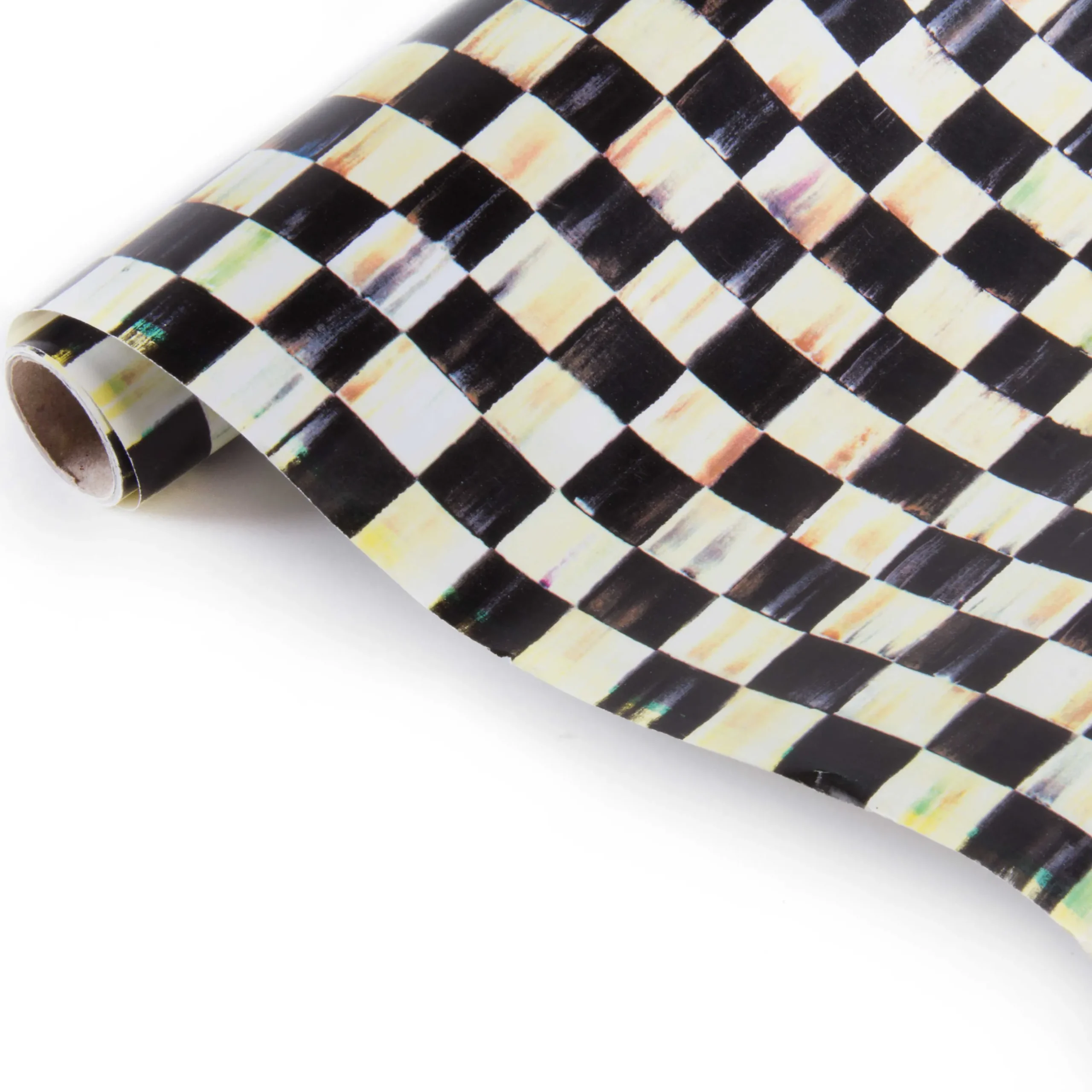 Holiday|Finishing Touches|MacKenzie-Childs Courtly Check Gift Wrap, Set of 2