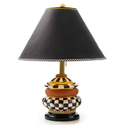 Lighting|MacKenzie-Childs Courtly Check Groovy Table Lamp
