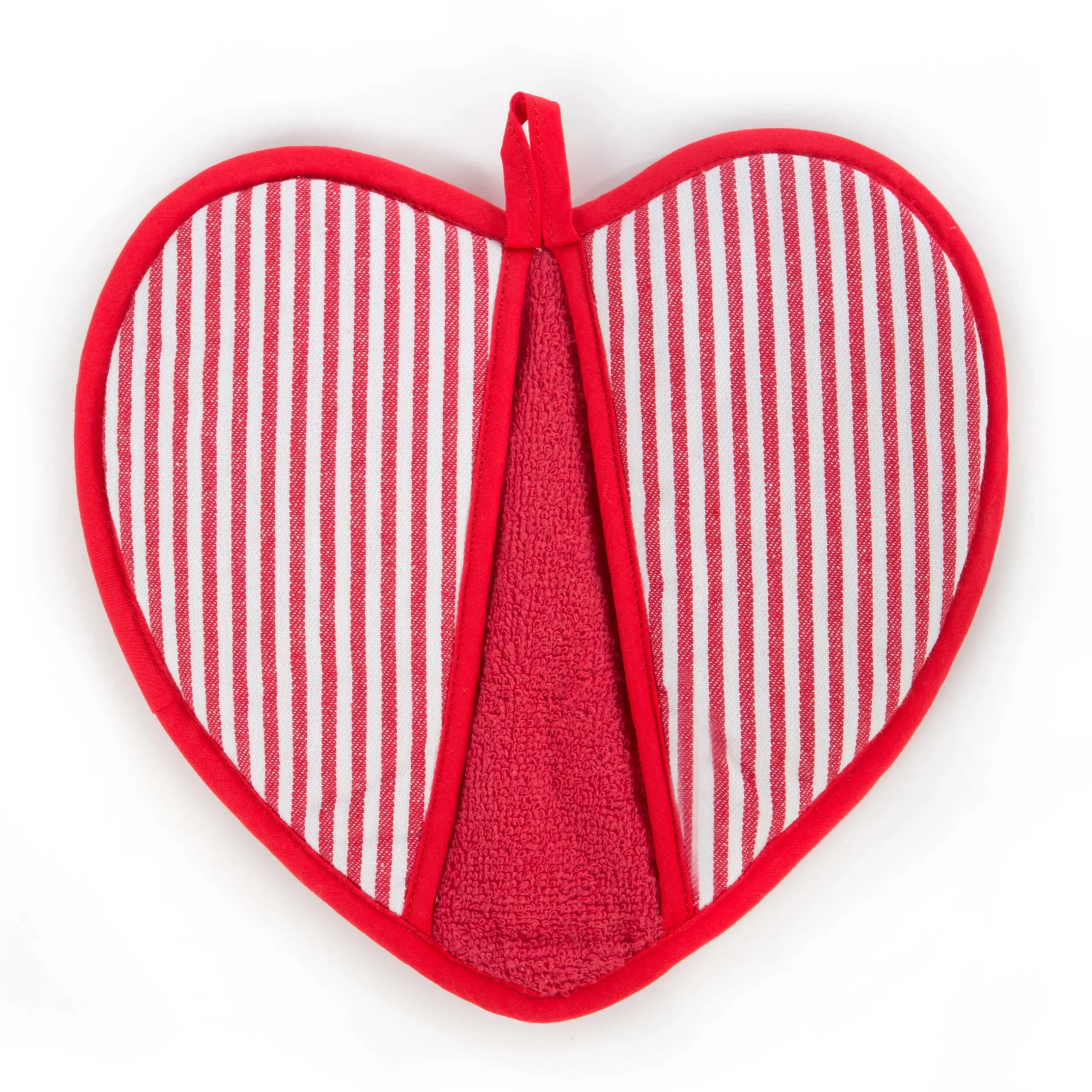 Kitchen & Table Linens|MacKenzie-Childs Courtly Check Heart Potholder