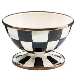Dinnerware & Flatware|MacKenzie-Childs Courtly Check Ice Cream Dish