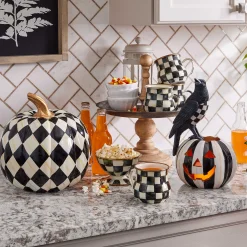 Dinnerware & Flatware|MacKenzie-Childs Courtly Check Ice Cream Dish