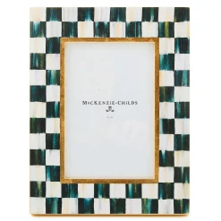 Room Accents|MacKenzie-Childs Courtly Check Lacquer 4 x 6 Frame