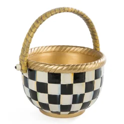 Easter|Spring|MacKenzie-Childs Courtly Check Large Basket