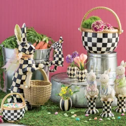 Easter|Spring|MacKenzie-Childs Courtly Check Large Basket