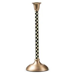 Candles & Fragrances|Room Accents|MacKenzie-Childs Courtly Check Large Candlestick
