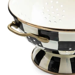 Kitchen Utensils & Tools|MacKenzie-Childs Courtly Check Large Colander
